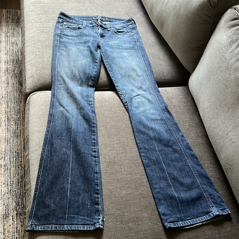 Seven for all mankind flared jeans size 26